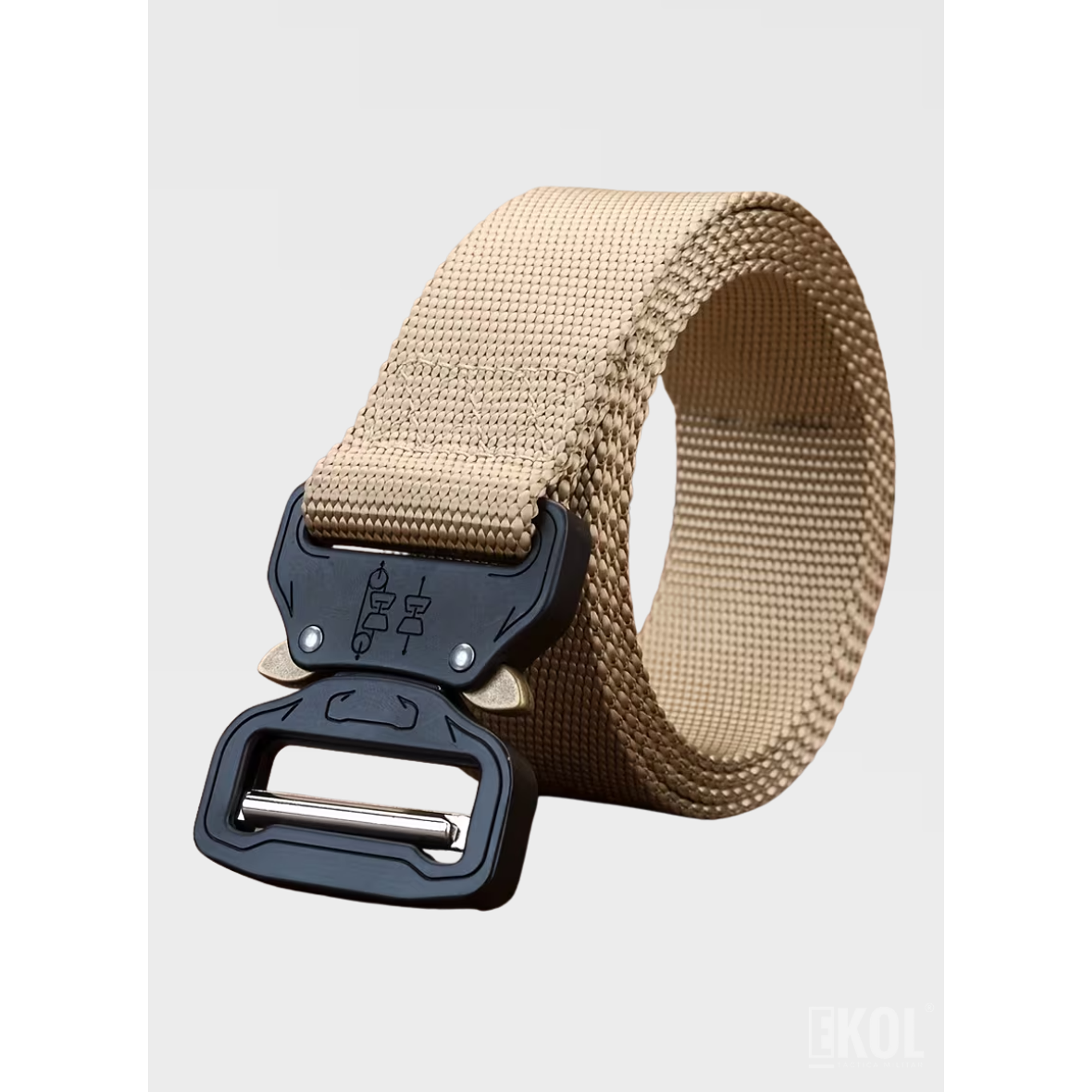 Cinturón de Combate Heavy Duty Tipo Cobra - Nylon Reforzado para Airsoft y Outdoor 5