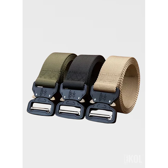 Cinturón de Combate Heavy Duty Tipo Cobra - Nylon Reforzado para Airsoft y Outdoor 6
