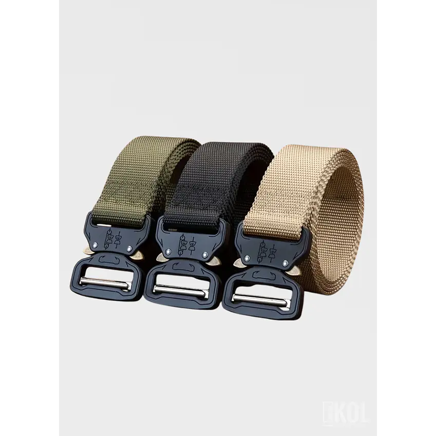 Cinturón de Combate Heavy Duty Tipo Cobra - Nylon Reforzado para Airsoft y Outdoor 6