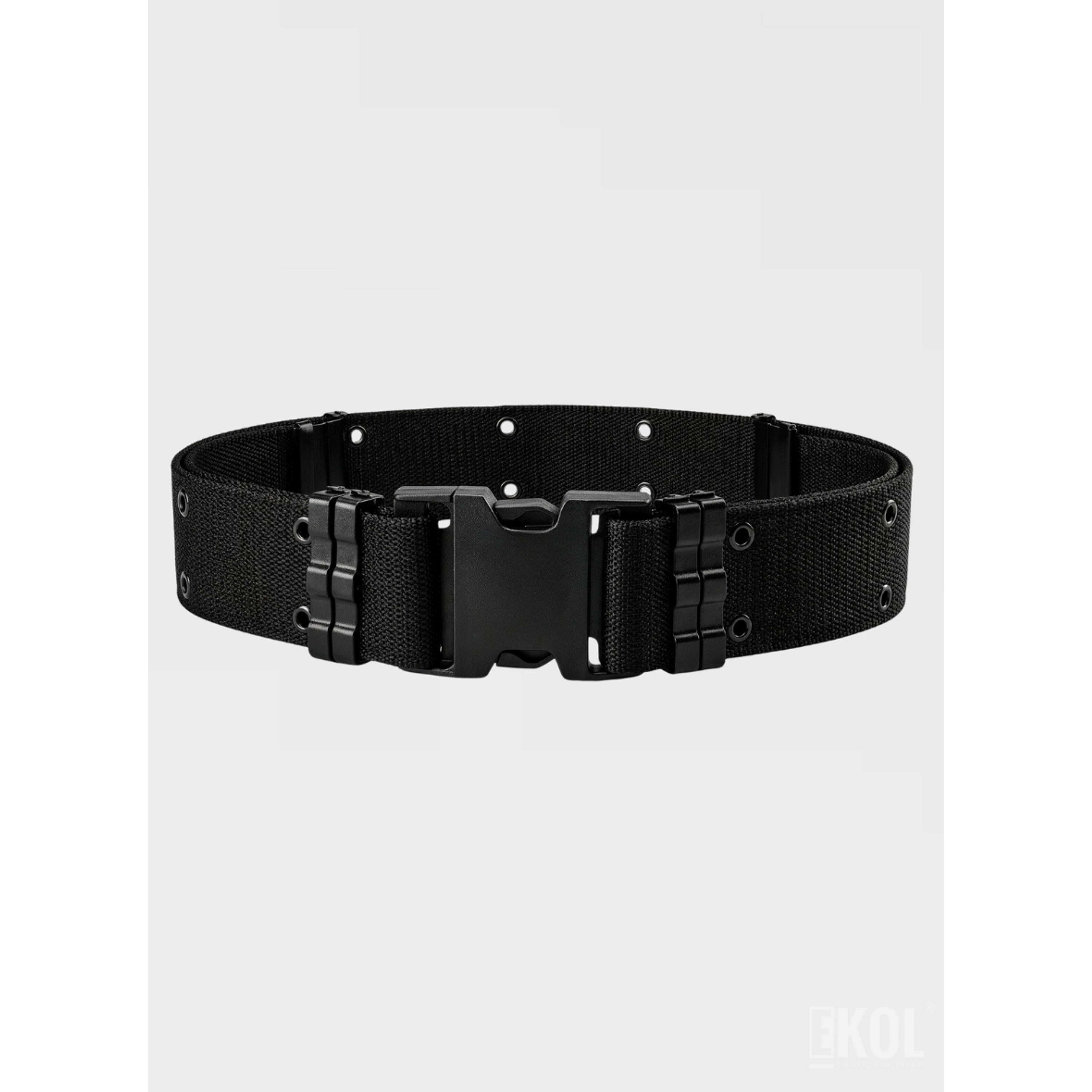 Cinturón Táctico Militar de Nylon - 130cm Ajustable, Hebilla de Liberación Rápida 2