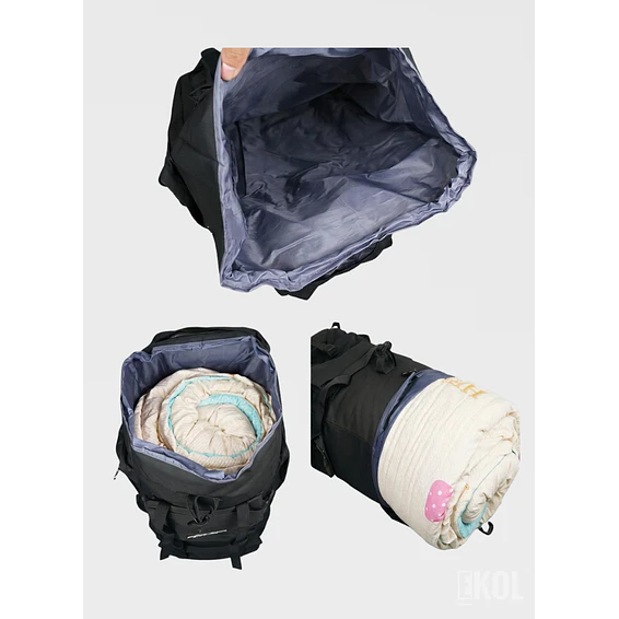 Mochila Táctica Militar 80 Litros Gran Capacidad Impermeable Camping Trekking 5