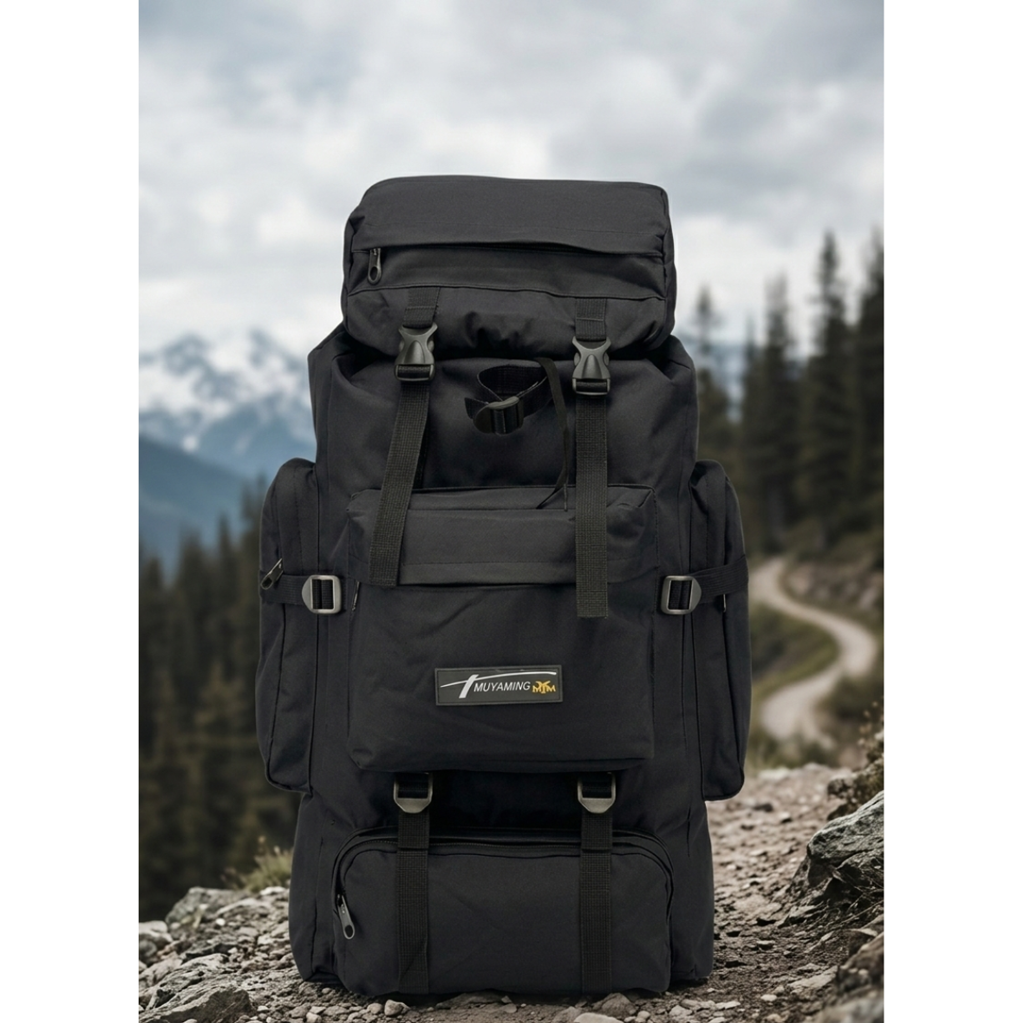 Mochila Táctica Militar 80 Litros Gran Capacidad Impermeable Camping Trekking 1