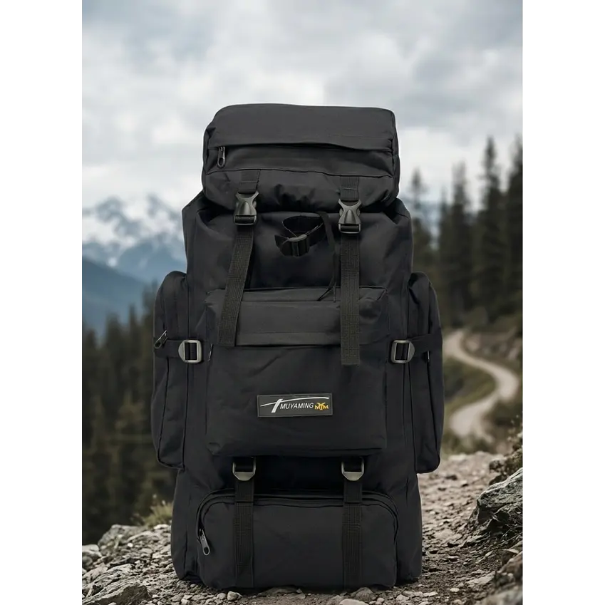 Mochila Táctica Militar 80 Litros Gran Capacidad Impermeable Camping Trekking 1