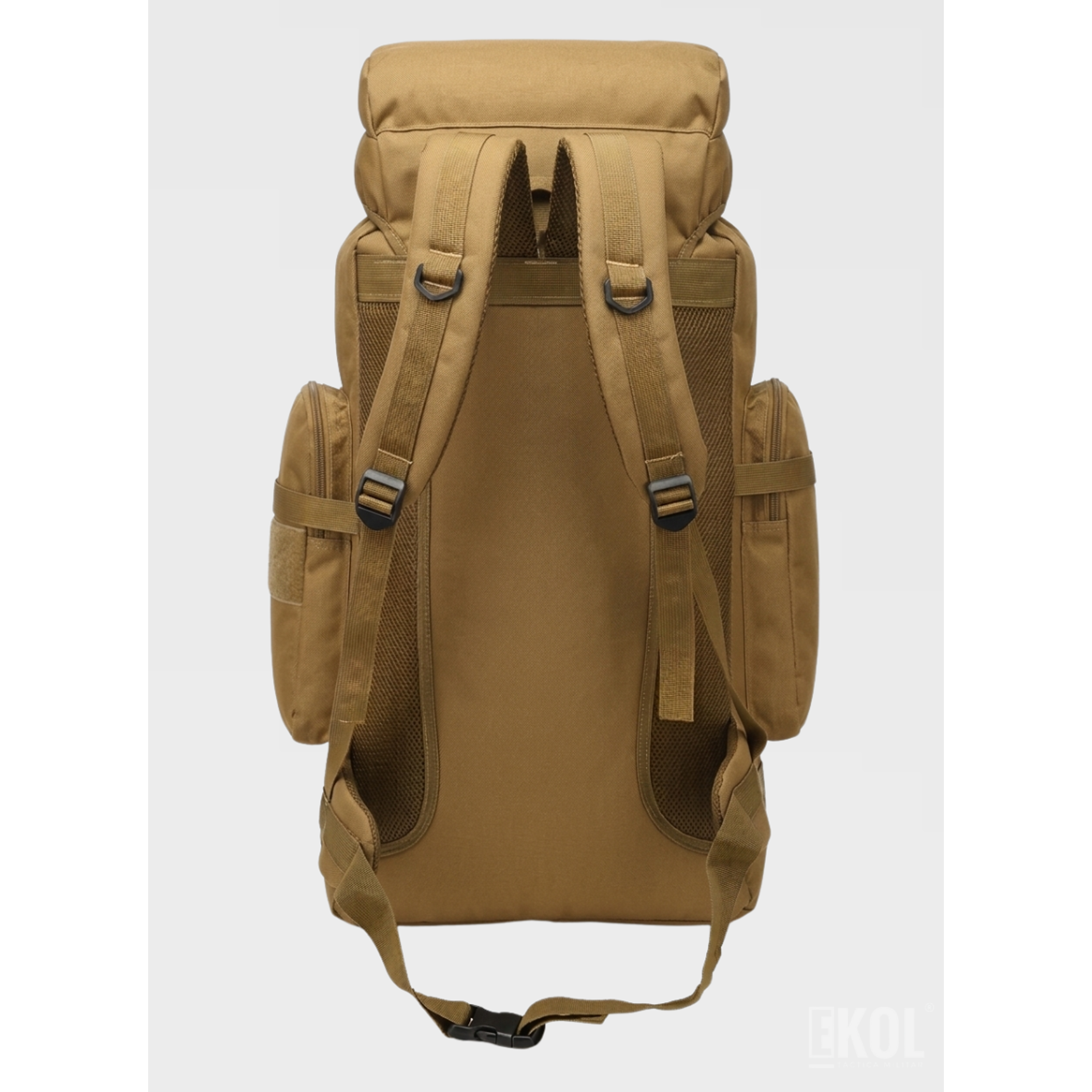 Mochila Táctica Militar 80L Impermeable - Sistema Molle y Gran Capacidad para Camping y Trekking 4