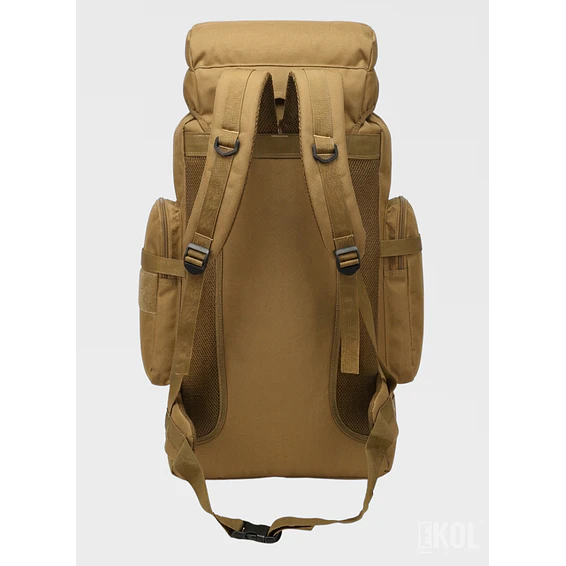 Mochila Táctica Militar 80L Impermeable - Sistema Molle y Gran Capacidad para Camping y Trekking 4