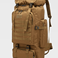 Mochila Táctica Militar 80L Impermeable - Sistema Molle y Gran Capacidad para Camping y Trekking - Miniatura 3