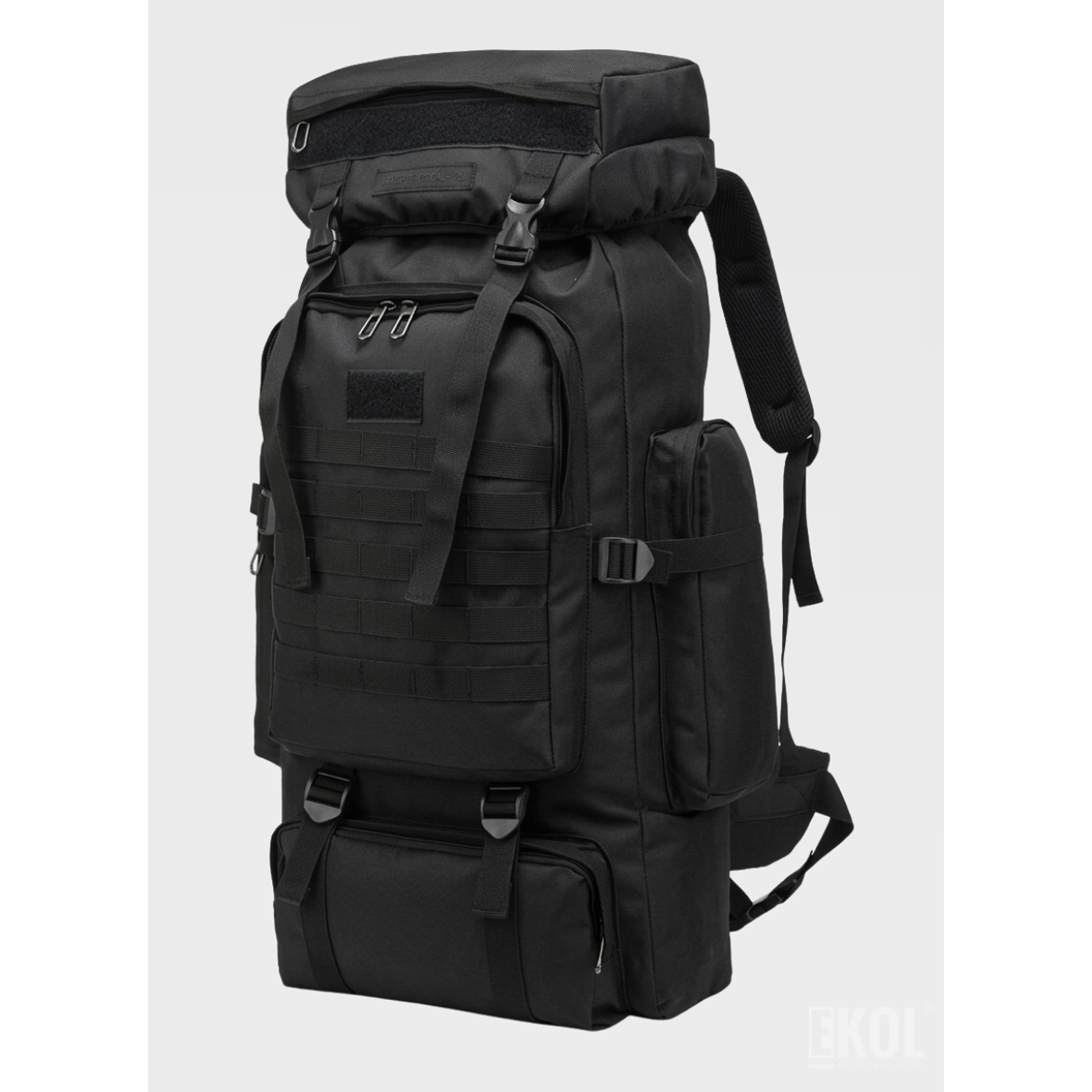 Mochila Táctica Militar 80L Impermeable - Sistema Molle y Gran Capacidad para Camping y Trekking 2