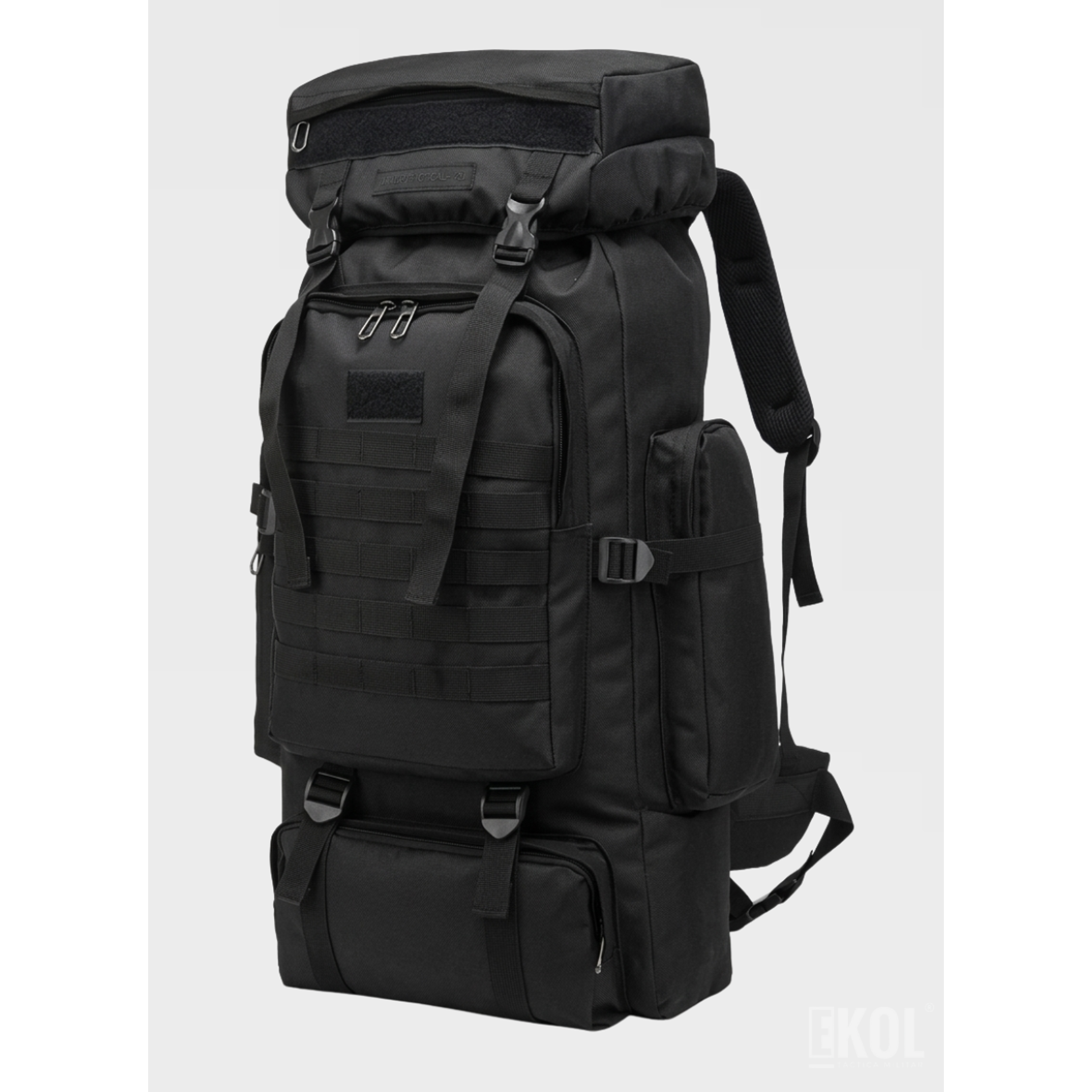 Mochila Táctica Militar 80L Impermeable - Sistema Molle y Gran Capacidad para Camping y Trekking 2