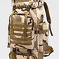 Mochila Táctica Militar 80L Impermeable - Sistema Molle y Gran Capacidad para Camping y Trekking - Miniatura 8