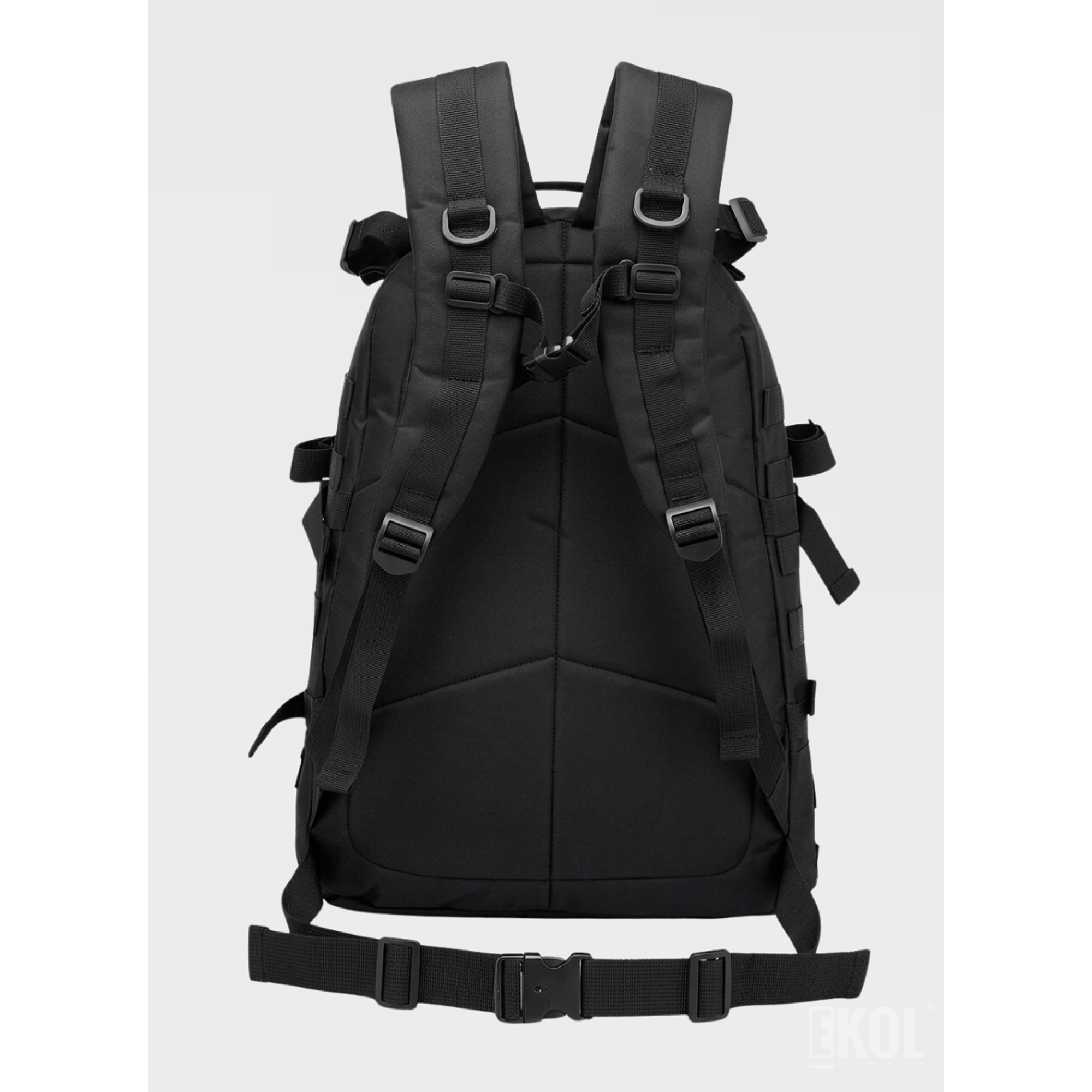 Mochila Profesional de Asalto 55L - Reforzada para Airsoft, Outdoor y Senderismo Extremo 4