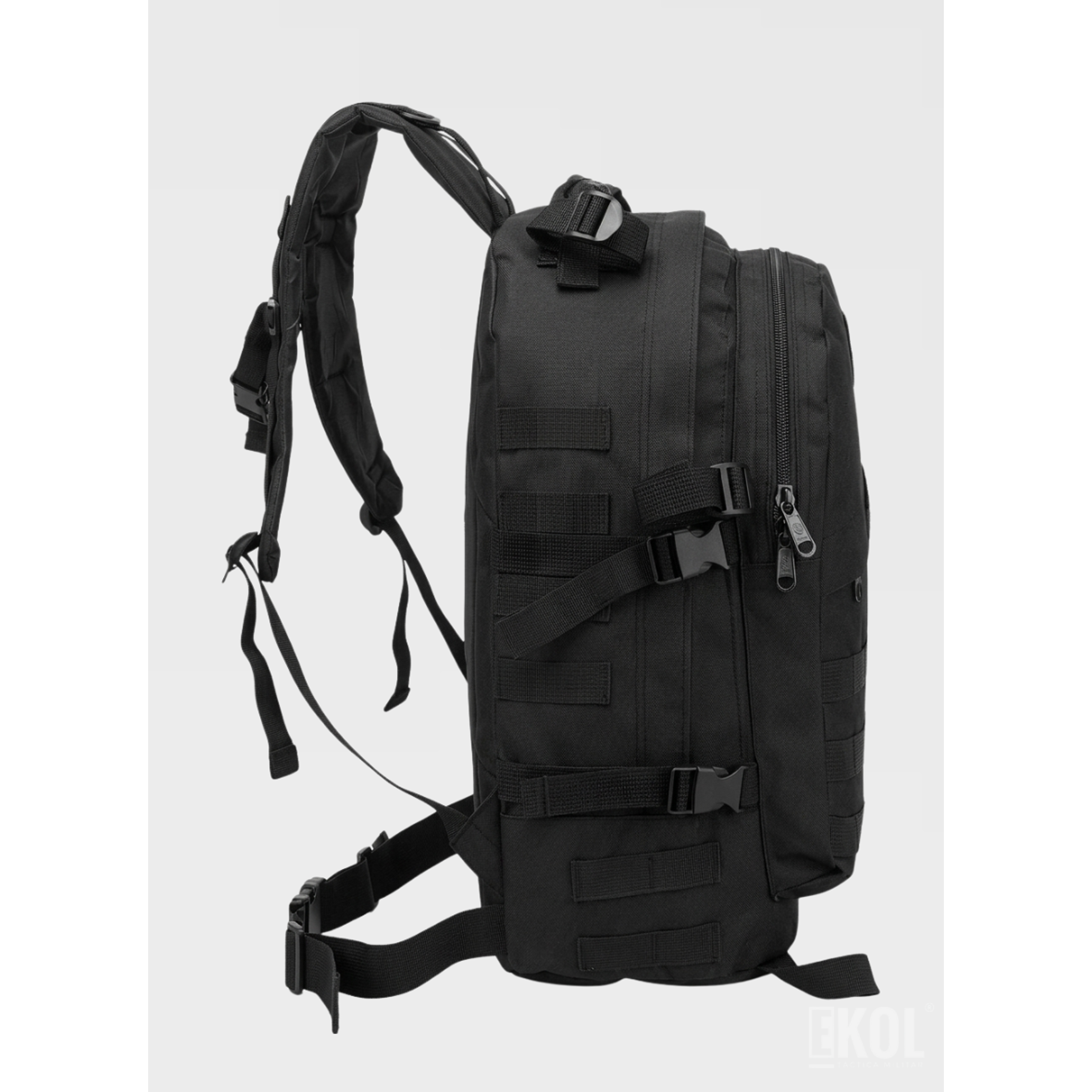 Mochila Profesional de Asalto 55L - Reforzada para Airsoft, Outdoor y Senderismo Extremo 6