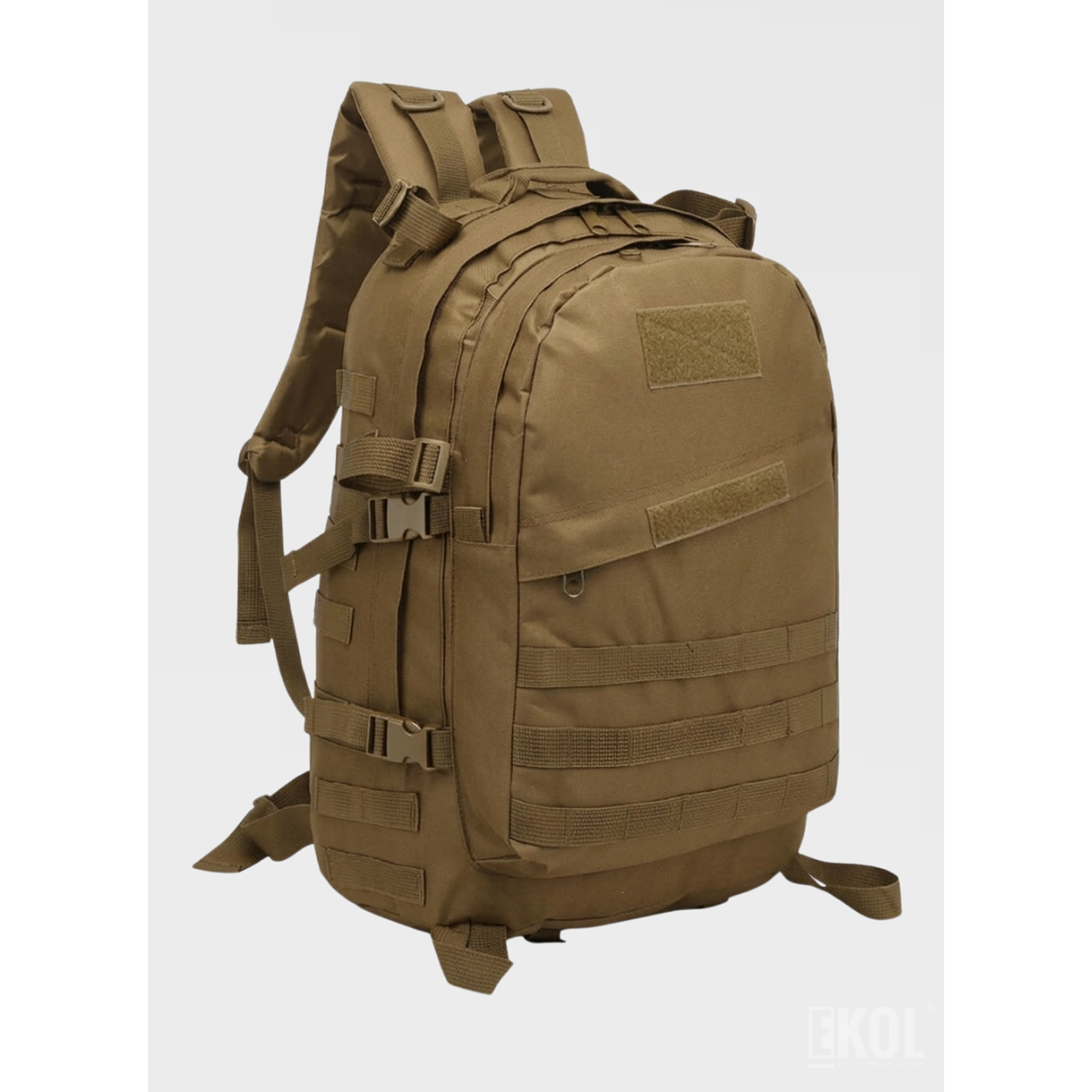 Mochila Profesional de Asalto 55L - Reforzada para Airsoft, Outdoor y Senderismo Extremo 8