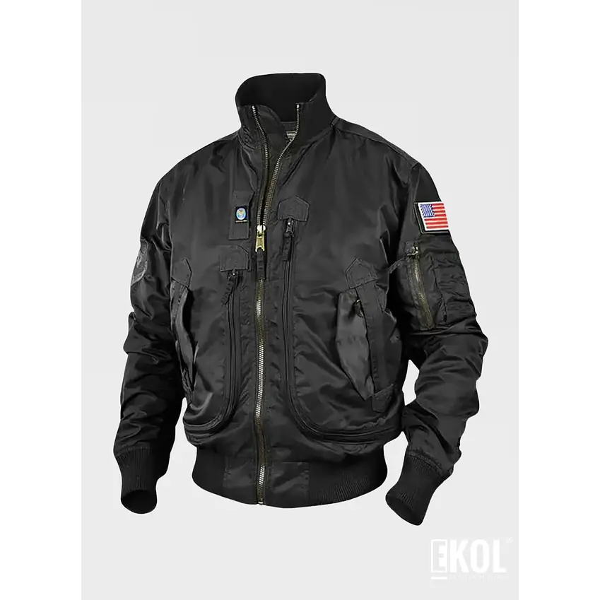 Chaqueta Vuelo Aviador Bomber Reversible 5