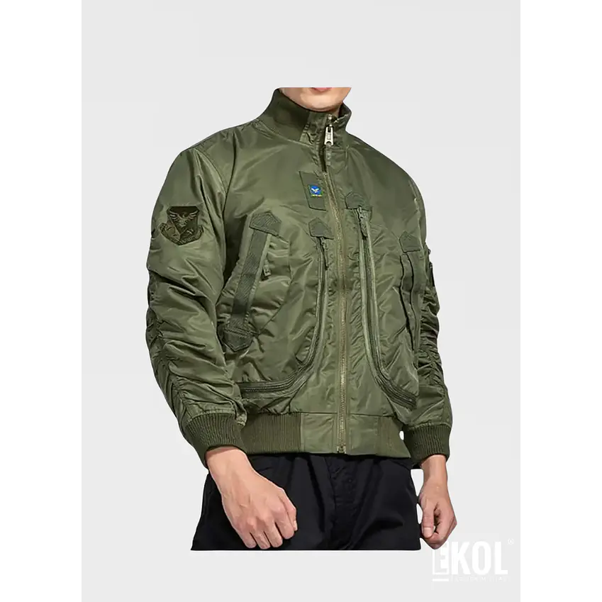Chaqueta Vuelo Aviador Bomber Reversible 9