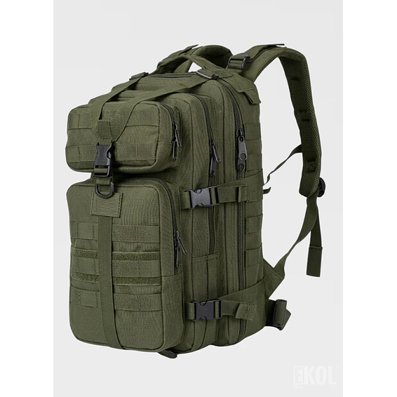Mochila De Asalto Táctica 25l 3P Trekking Camping Resistente 6