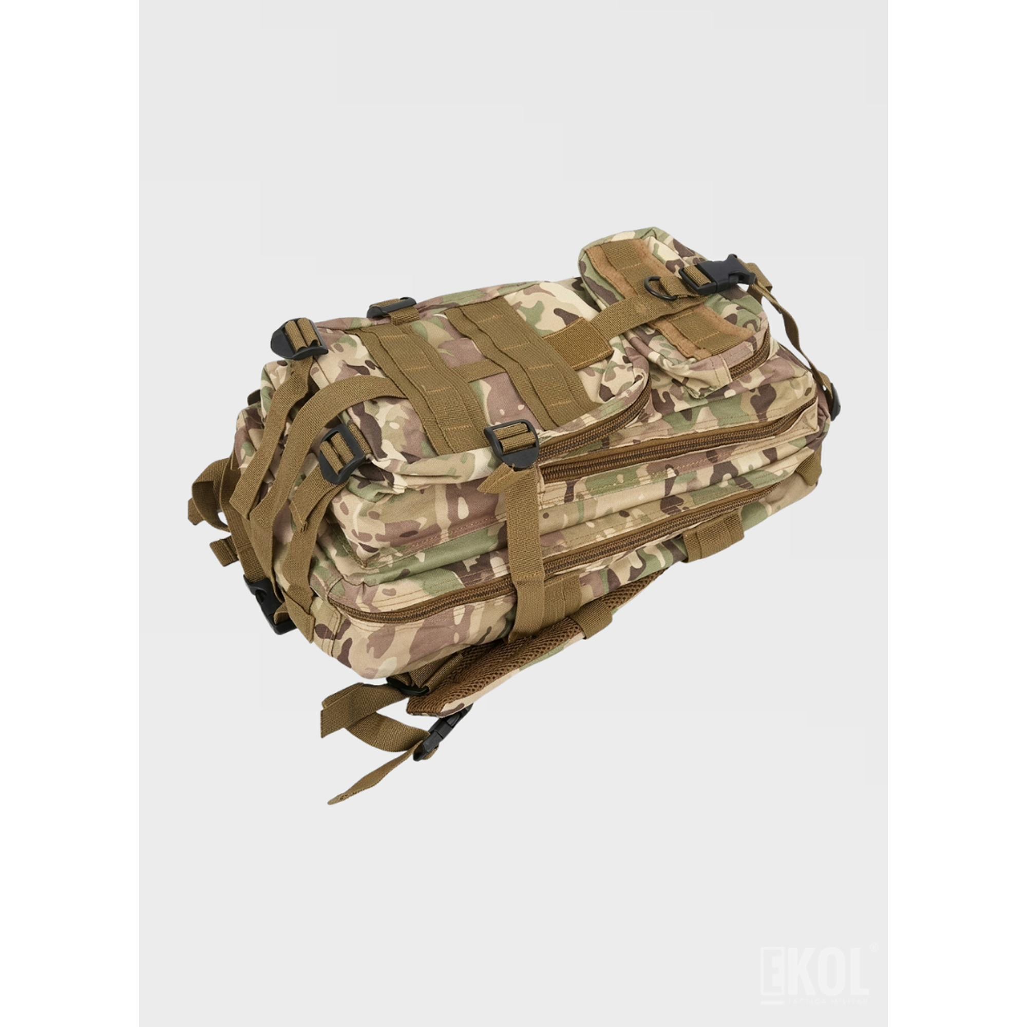 Mochila De Asalto Táctica 25l 3P Trekking Camping Resistente 4