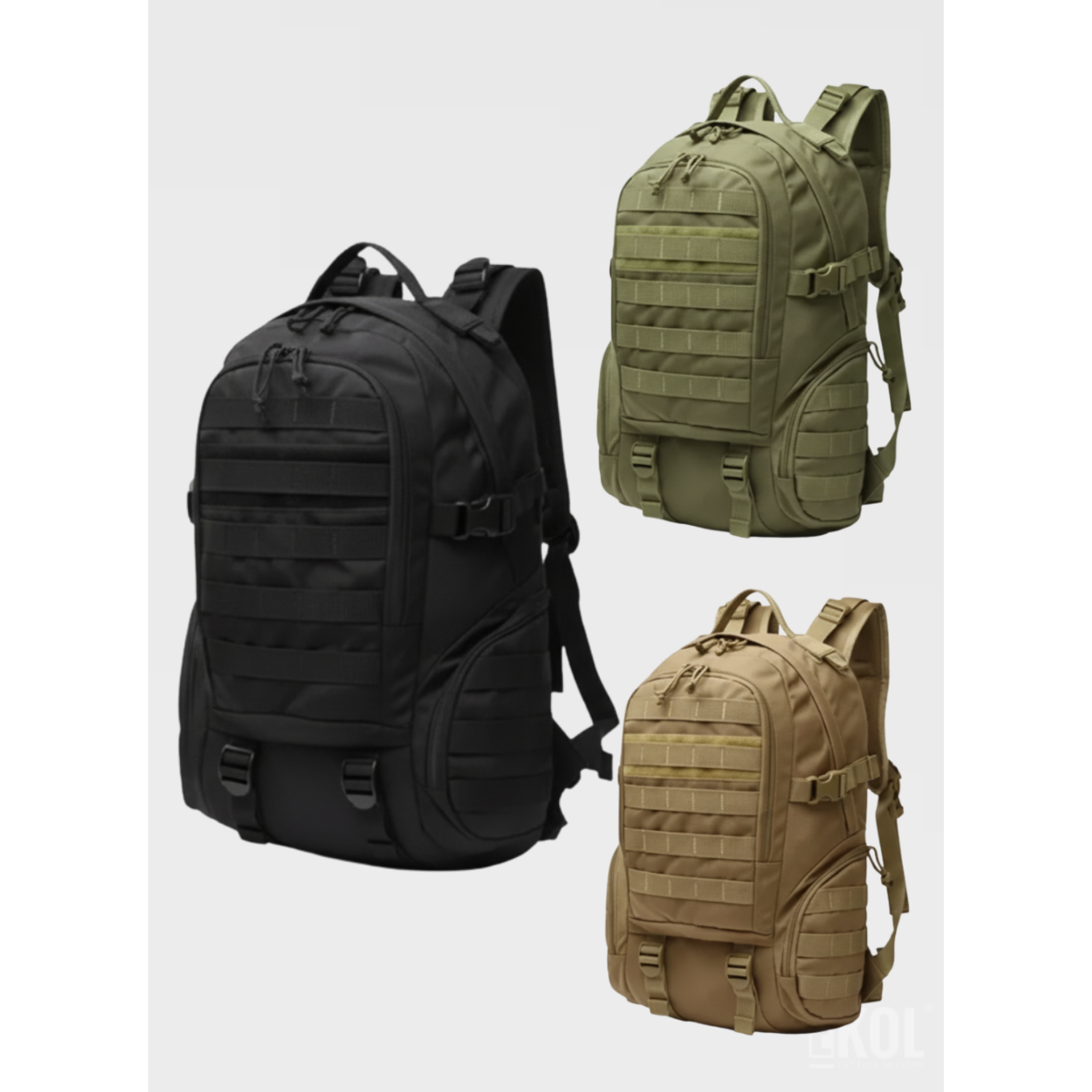 Mochila Outdoor 25l Táctica Militar Asalto Trekking Camping 8