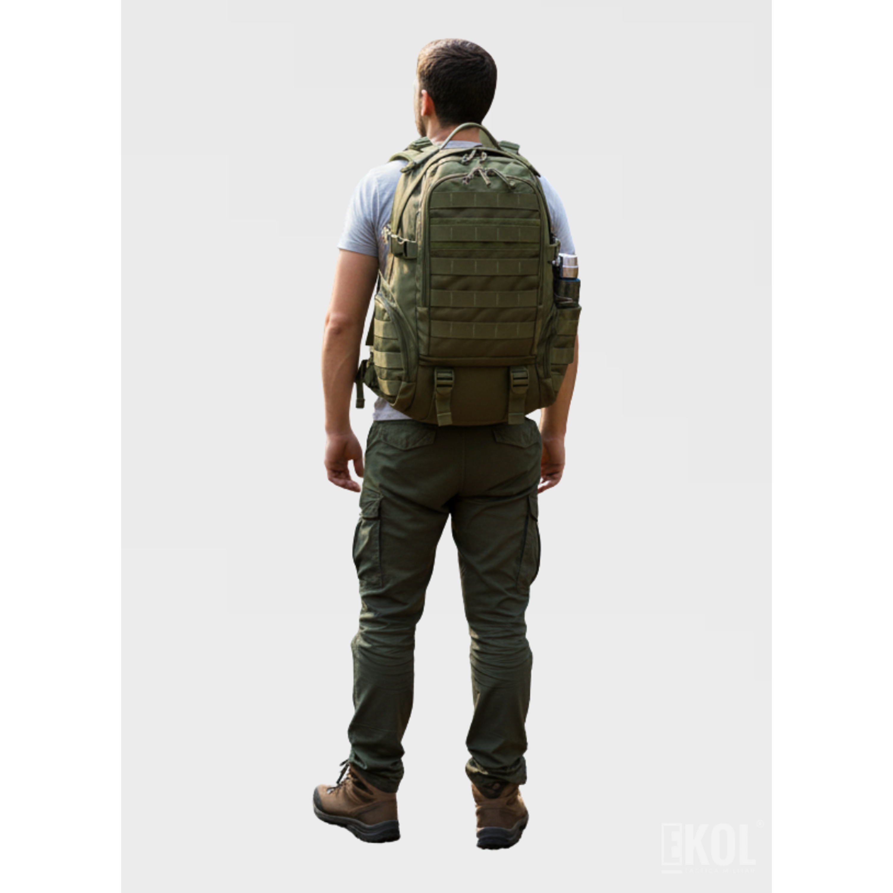 Mochila Outdoor 25l Táctica Militar Asalto Trekking Camping 9