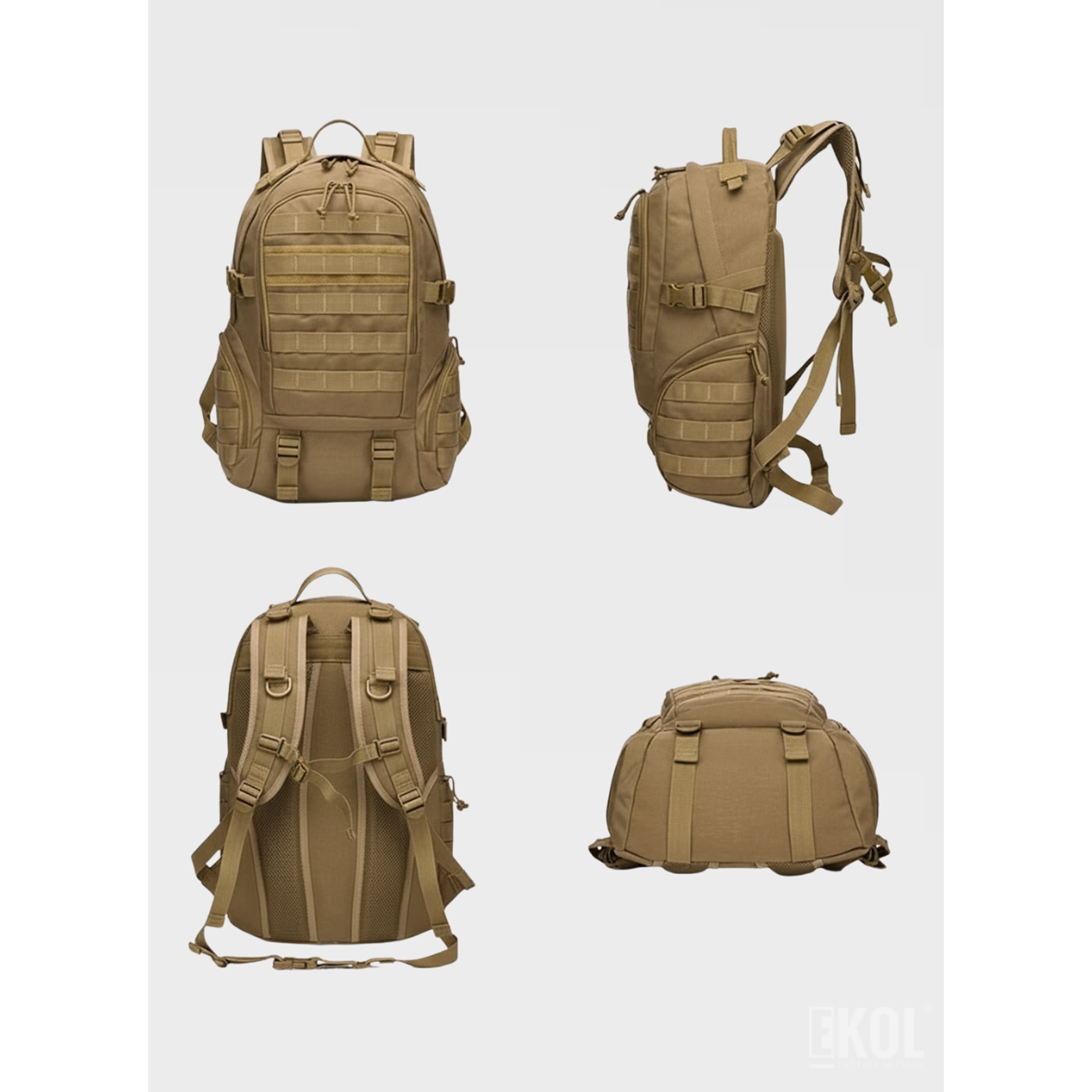 Mochila Outdoor 25l Táctica Militar Asalto Trekking Camping 6