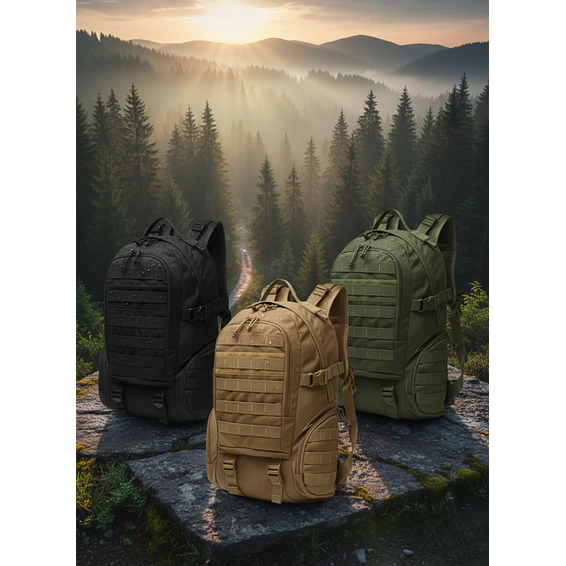 Mochila Outdoor 25l Táctica Militar Asalto Trekking Camping 1