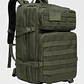 Mochila Militar 45 Litros Gran Capacidad con Sistema Molle para Viajes y Outdoor - Miniatura 8