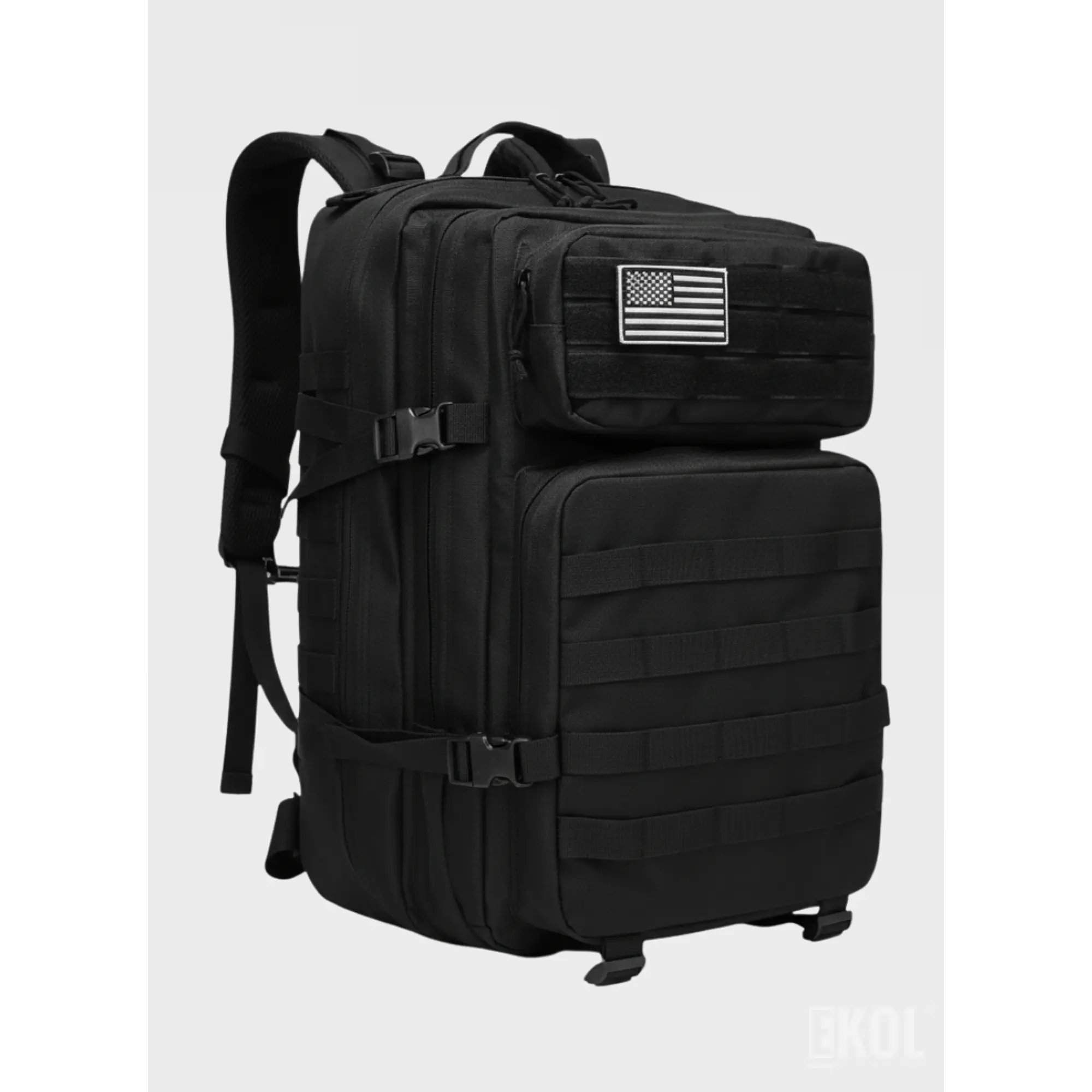 Mochila Militar 45 Litros Gran Capacidad con Sistema Molle para Viajes y Outdoor 2