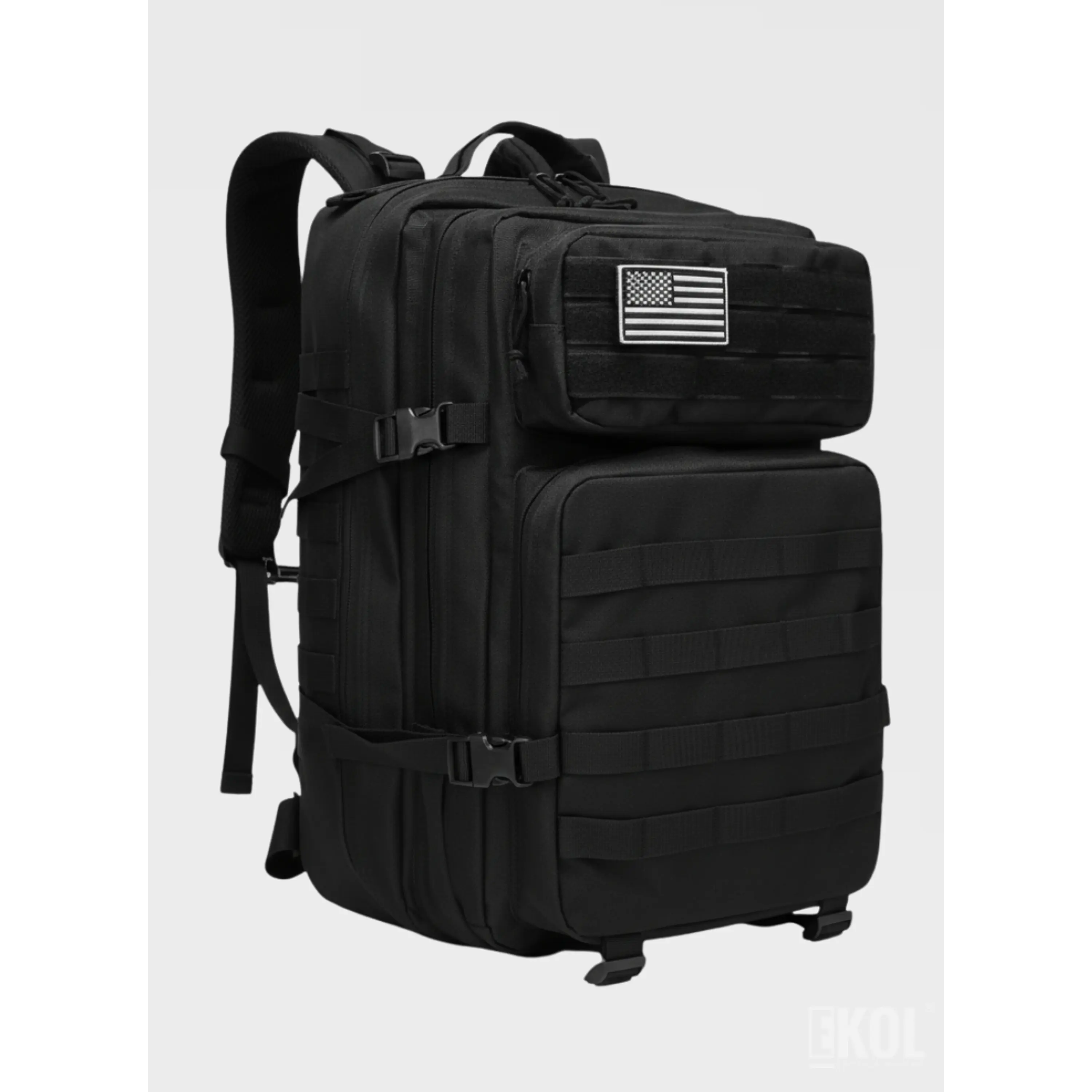 Mochila Militar 45 Litros Gran Capacidad con Sistema Molle para Viajes y Outdoor 2