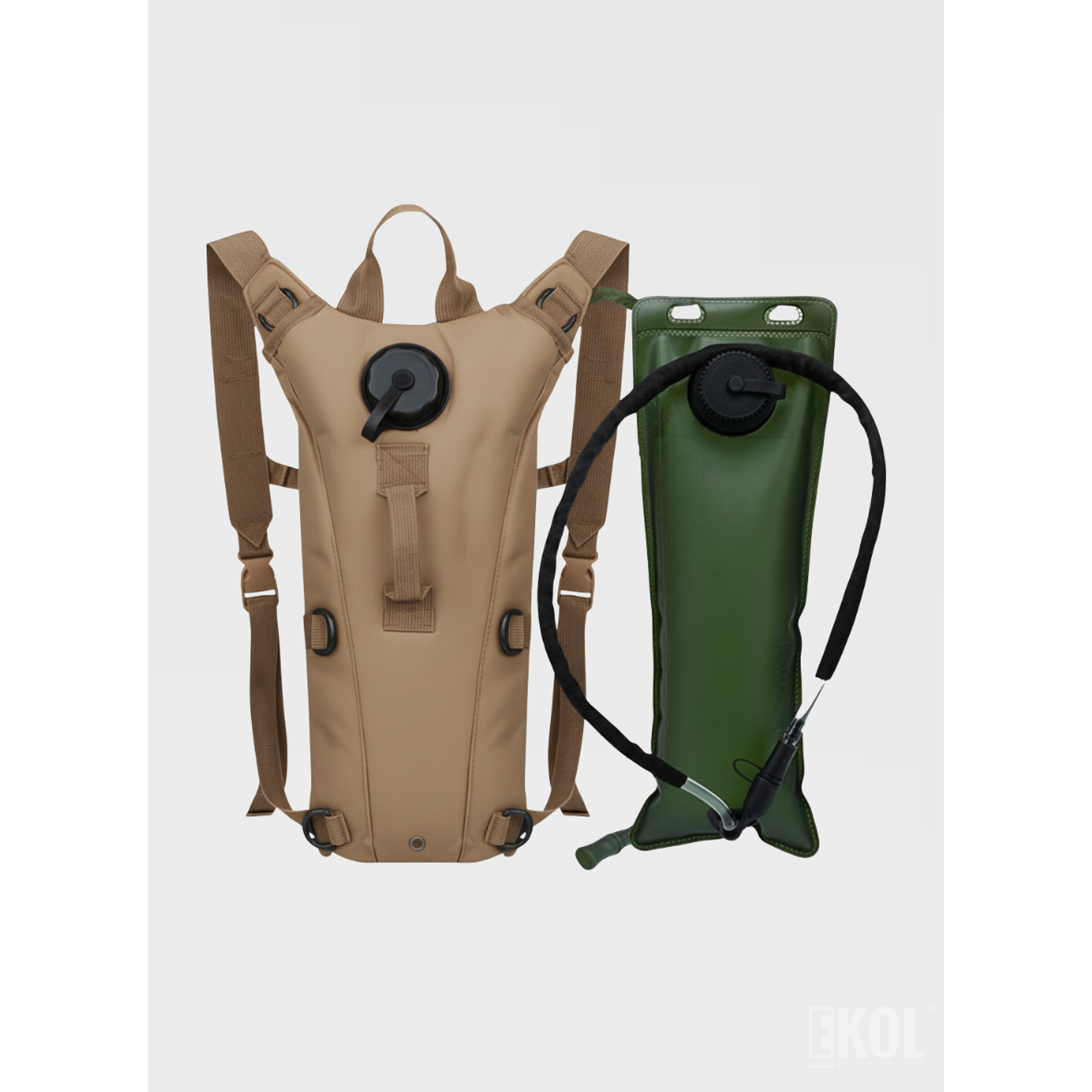 Mochila Hidratante 2.5 Litros Deportiva Running Y Outdoor 7