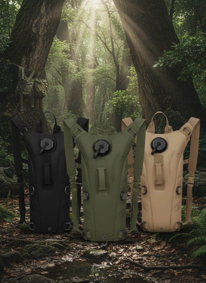 Mochila Hidratante 2.5 Litros Deportiva Running Y Outdoor