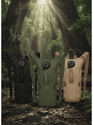 Mochila Hidratante 2.5 Litros Deportiva Running Y Outdoor