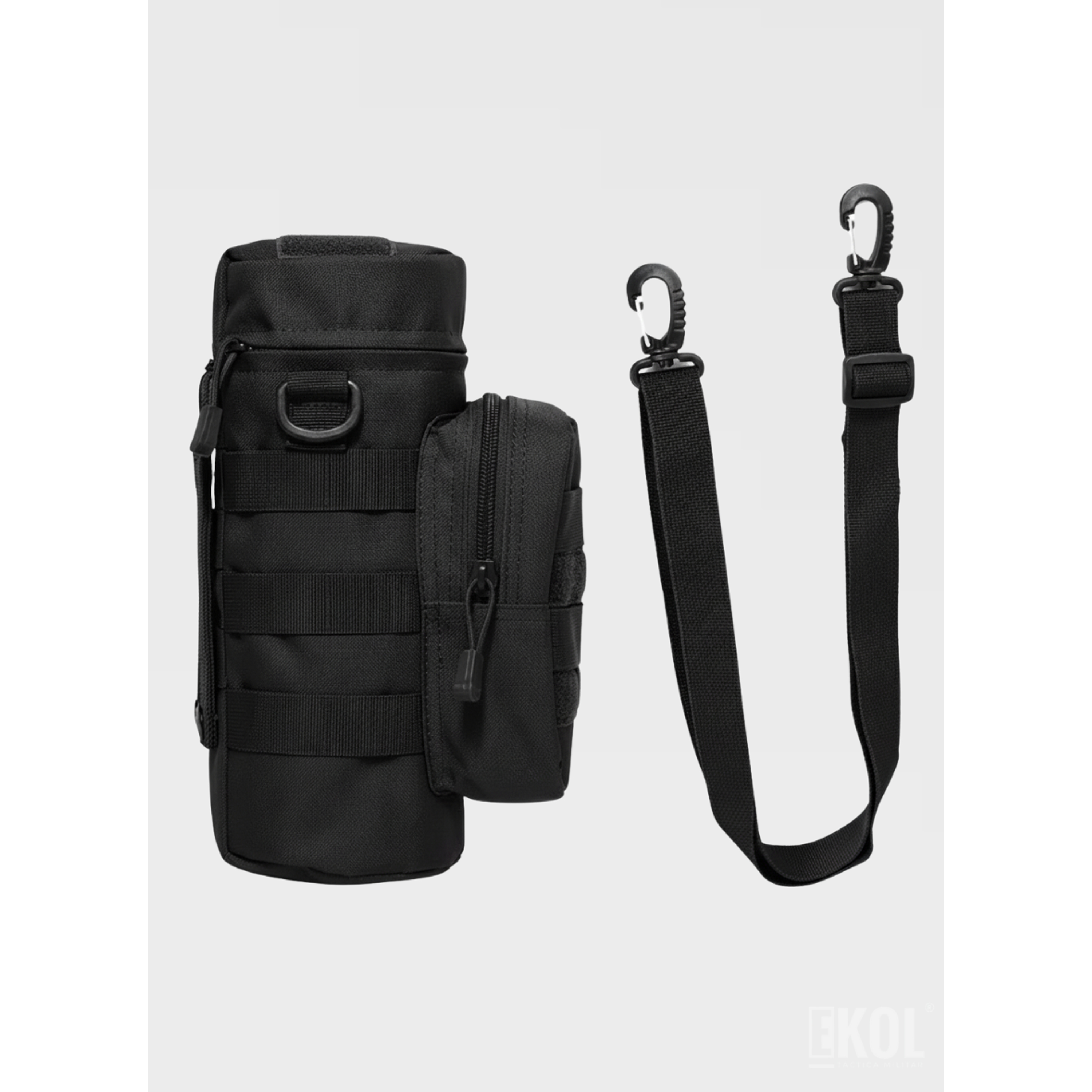 Porta Botella Táctico Militar Sistema Molle - Bolso Ajustable de Alta Resistencia 2