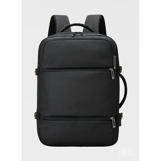 Mochila Tech Pro: Diseño Impermeable con Puerto USB y Compartimento para Laptop 2