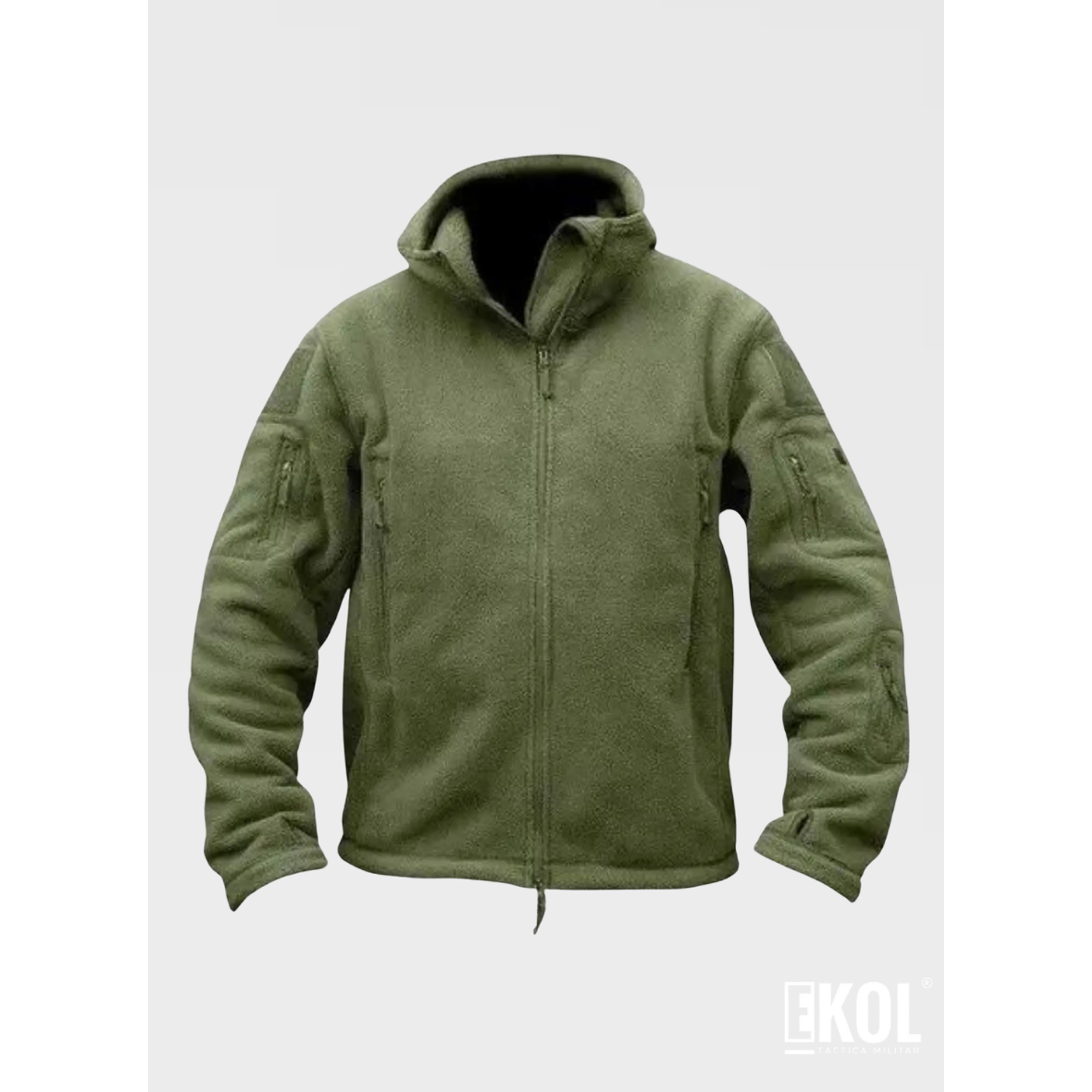  Chaqueta Polerón Polar Táctico Invierno 5