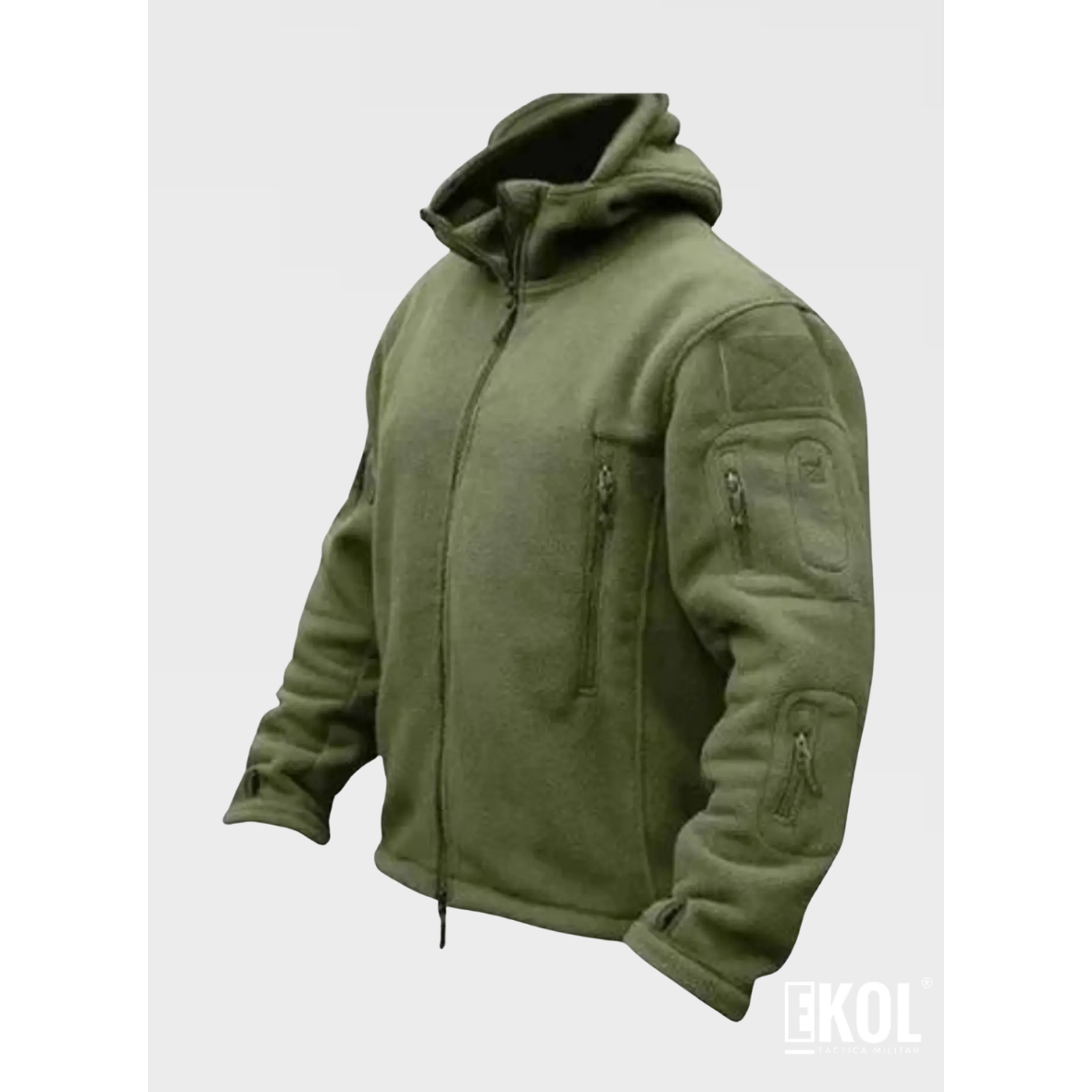  Chaqueta Polerón Polar Táctico Invierno 6