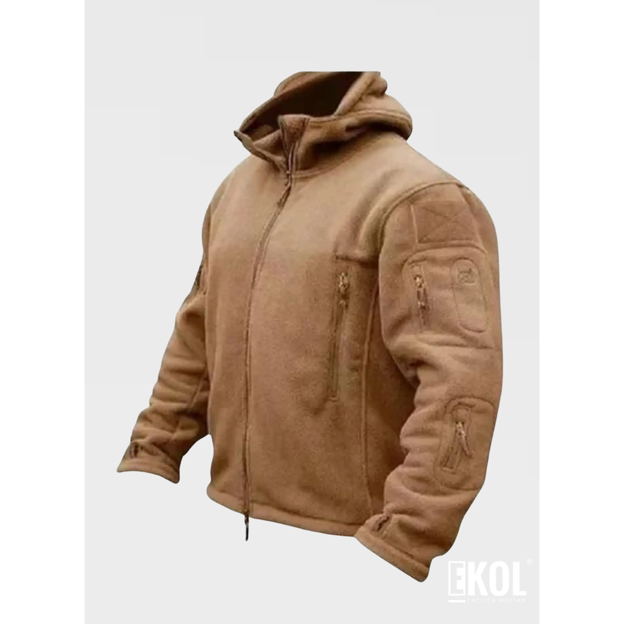  Chaqueta Polerón Polar Táctico Invierno 8