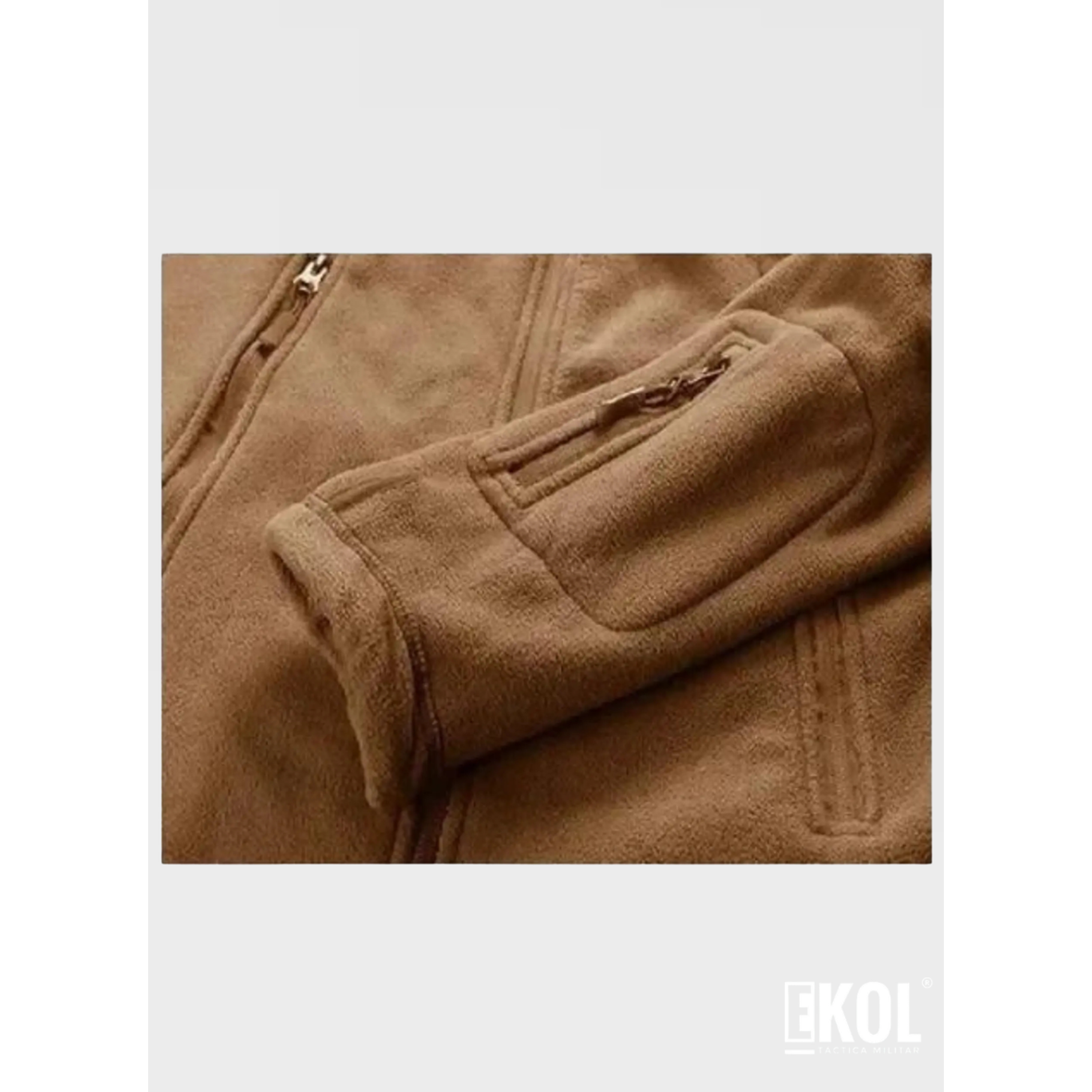  Chaqueta Polerón Polar Táctico Invierno 10