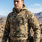 Chaqueta Softshell Tactica Militar Capucha Camuflaje- Impermeable - Miniatura 1