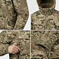 Chaqueta Softshell Tactica Militar Capucha Camuflaje- Impermeable - Miniatura 4