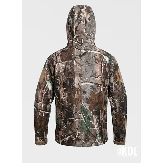 Chaqueta Softshell Tactica Militar Capucha - Impermeable 3