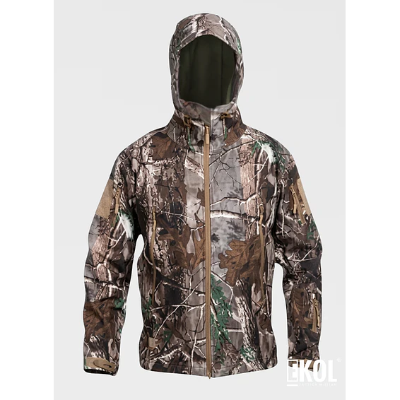 Chaqueta Softshell Tactica Militar Capucha - Impermeable 2