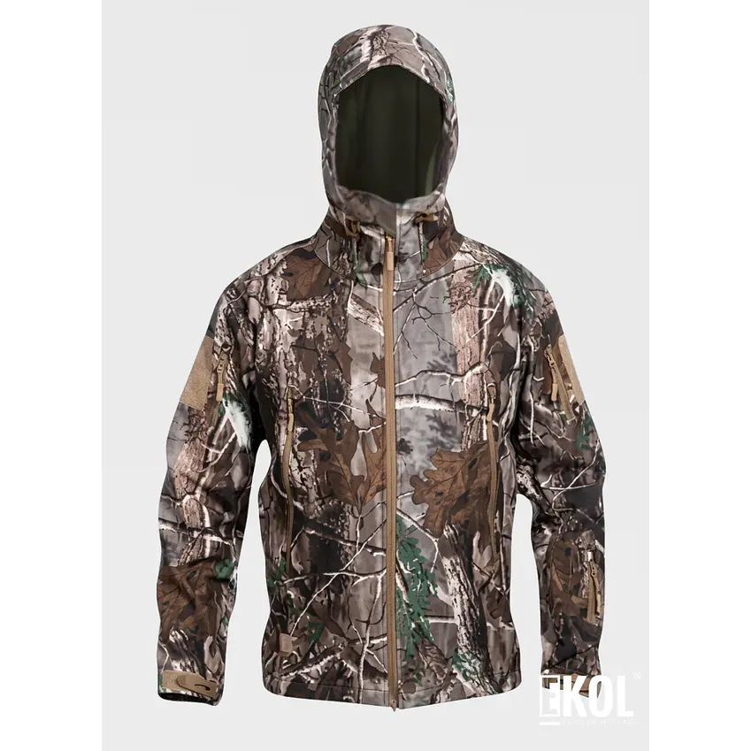 Chaqueta Softshell Tactica Militar Capucha - Impermeable 2