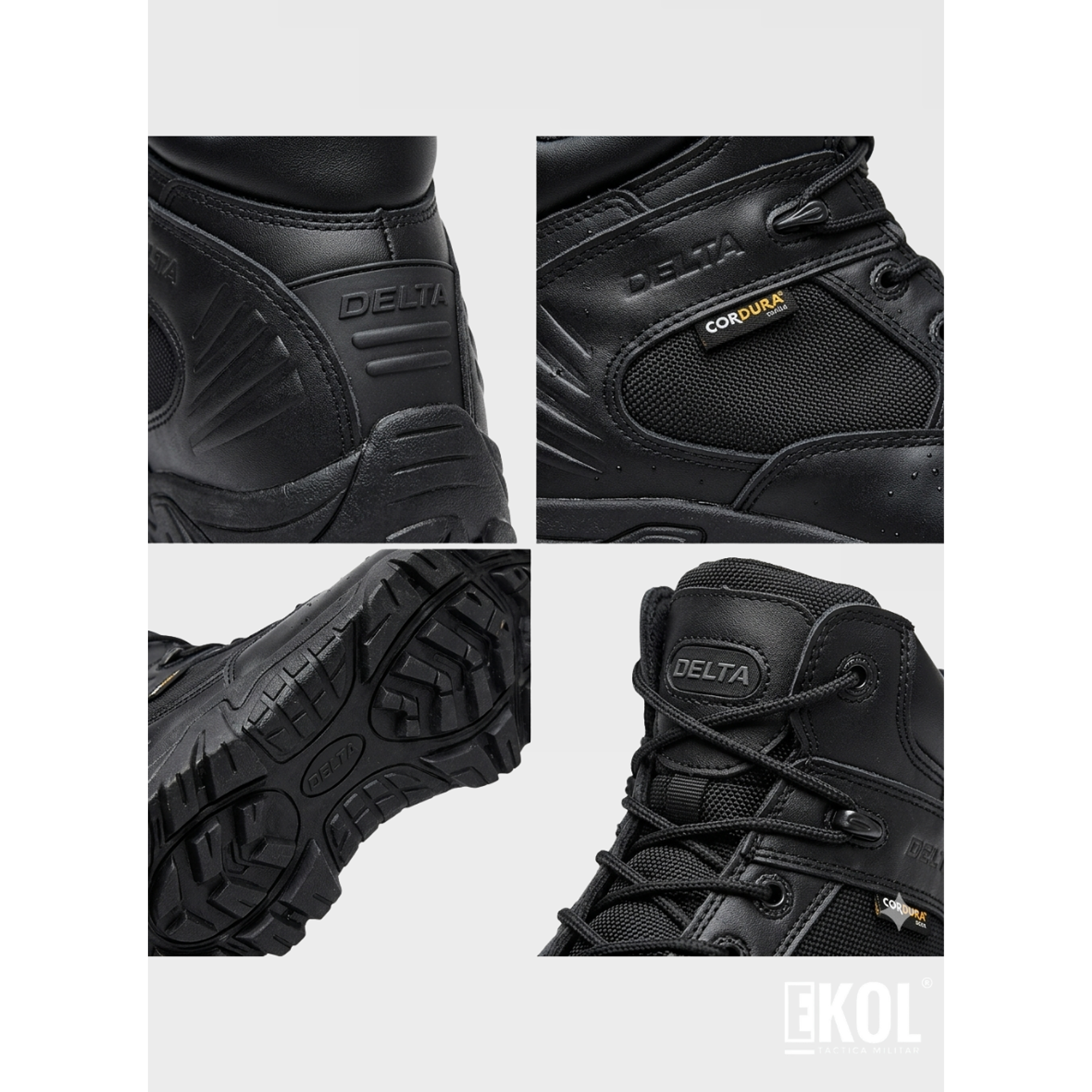 Botas Tácticas Caña Corta Modelo Delta 4