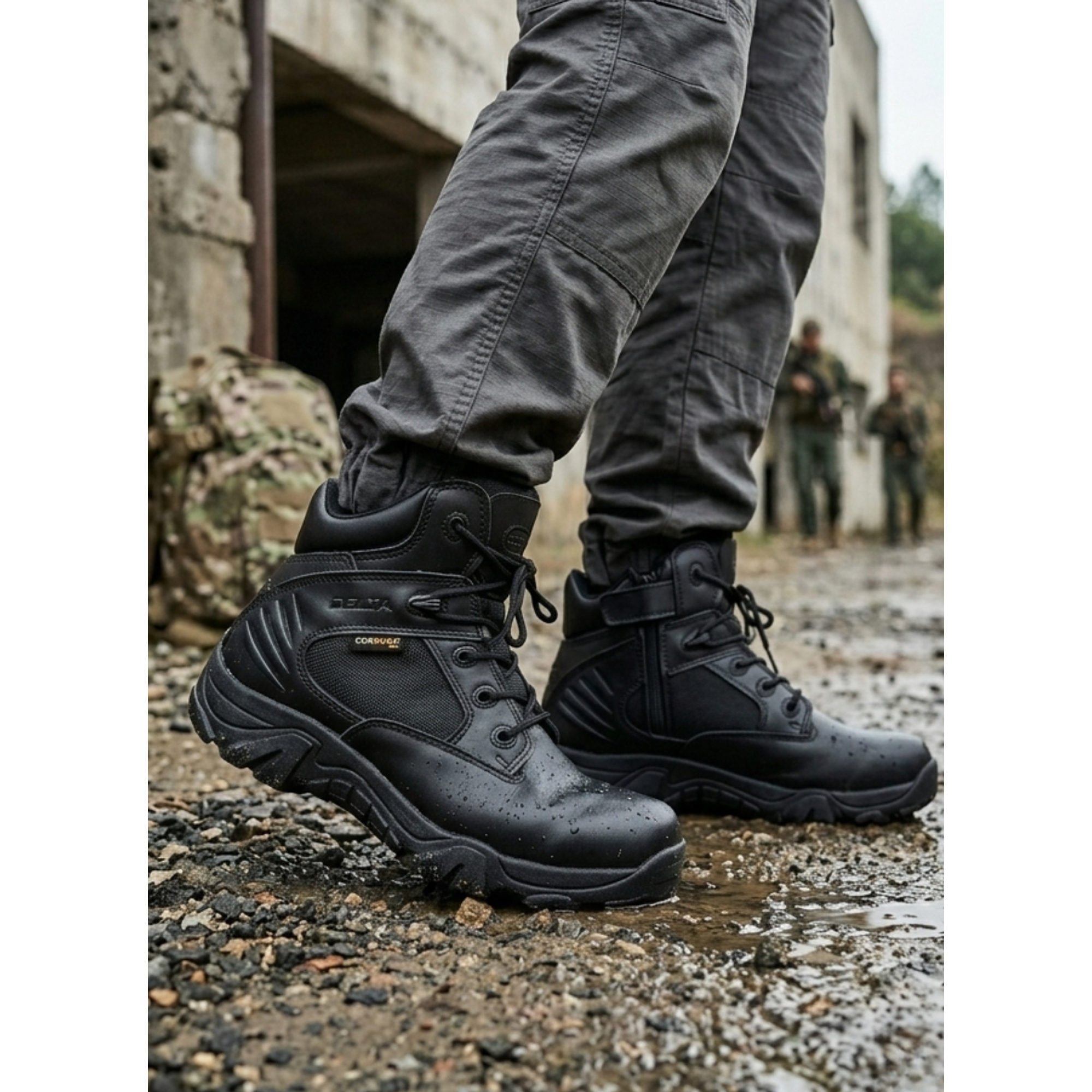 Botas Tácticas Caña Corta Modelo Delta 1