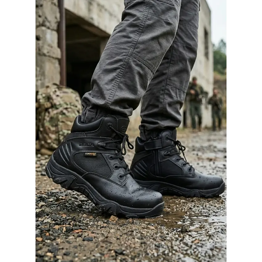 Botas Tácticas Caña Corta Modelo Delta 1