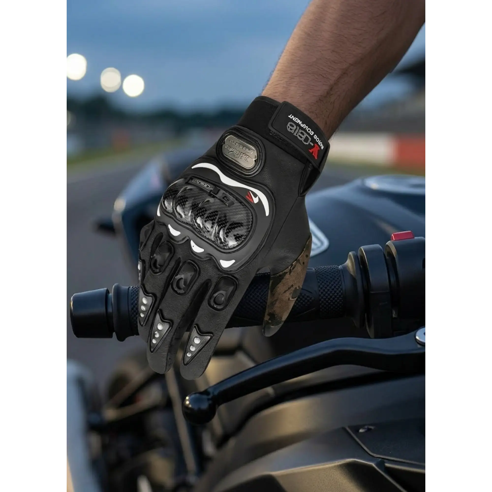 Guantes Motociclista Racing Equipment Antiderrape 1