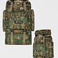 Mochila Camuflaje Táctica Militar 80 Litros Gran Capacidad Impermeable Camping Trekking - Miniatura 2