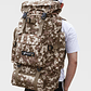 Mochila Camuflaje Táctica Militar 80 Litros Gran Capacidad Impermeable Camping Trekking - Miniatura 6