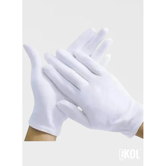 Guantes Blancos Formal Liso Ceremonial  3