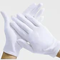 Guantes Blancos Formal Liso Ceremonial  - Miniatura 3