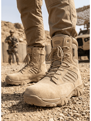 Botas Tácticas Caña Larga Modelo Delta
